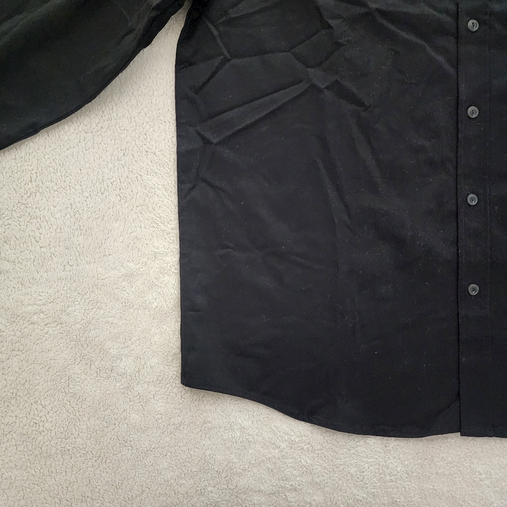 Dallas Cowboys x Darius Rucker Twill L/S Button-Up Shirt, Men XL, NWT - Black - Picture 2 of 11